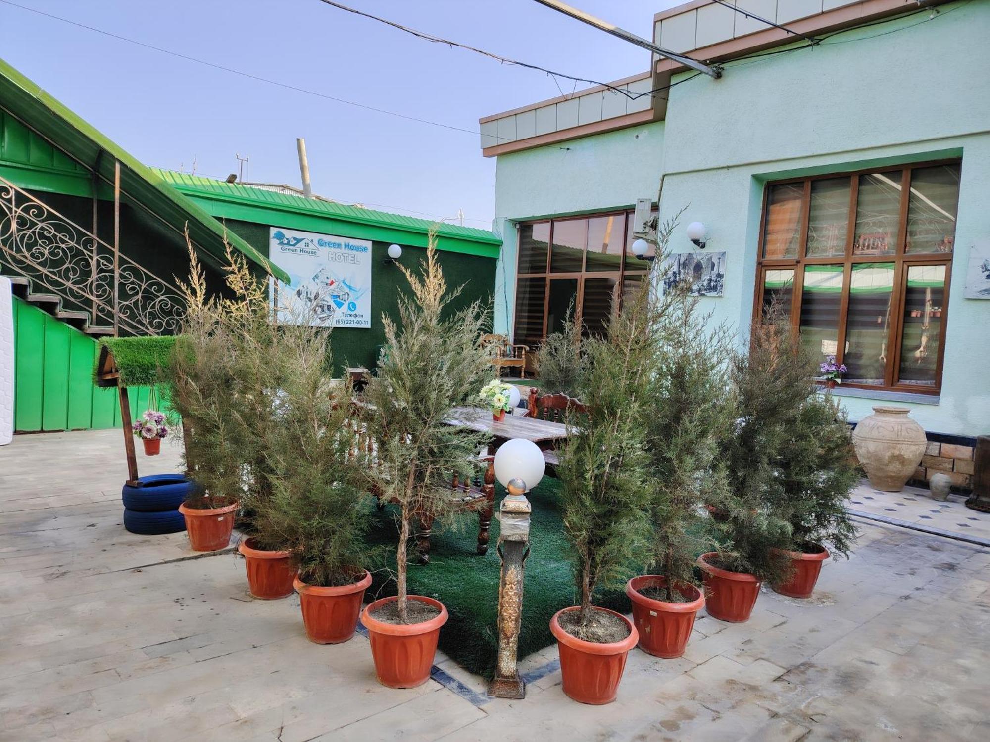 Green House Hotel & Hostel Бухара Екстер'єр фото